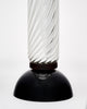 Murano Mercury Glass Spiral Lamps, In Stock