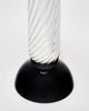 Murano Mercury Glass Spiral Lamps, In Stock