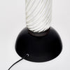 Murano Mercury Glass Spiral Lamps, In Stock
