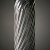 Murano Mercury Glass Spiral Lamps, In Stock