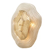 Murano Glass Smoked and Gold “Macchie” Sconces