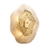 Murano Glass Smoked and Gold “Macchie” Sconces