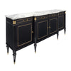 Louis XVI Ebonized French Buffet