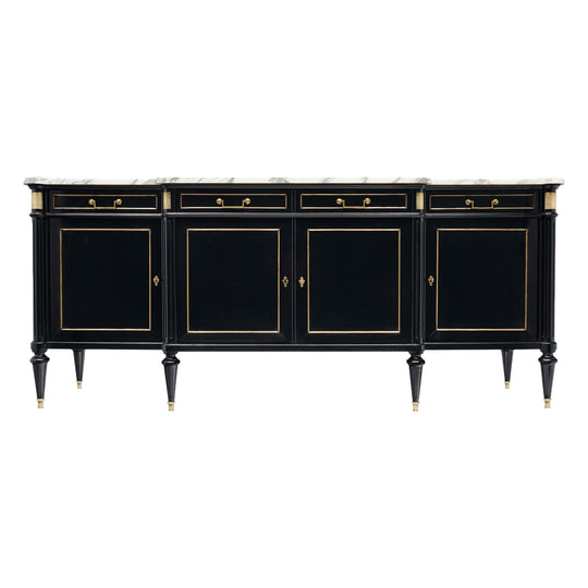 Louis XVI Ebonized French Buffet