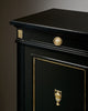 Directoire Style Ebonized French Buffet