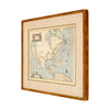 Vintage Map of North America
