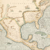 Vintage Map of North America