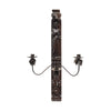 French Antique Wooden Candle Sconce
