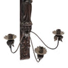 French Antique Wooden Candle Sconce