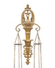 Pair of French Empire Period Brass Candle Sconces