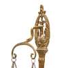 Pair of French Empire Period Brass Candle Sconces