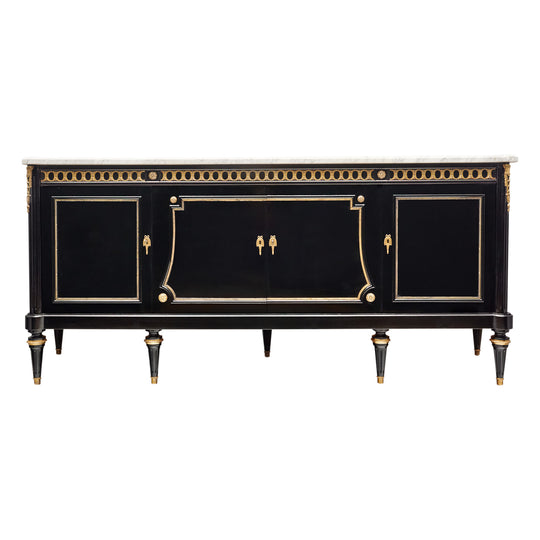 Ebonized Louis XVI Grande Buffet