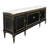 Ebonized Louis XVI Grande Buffet