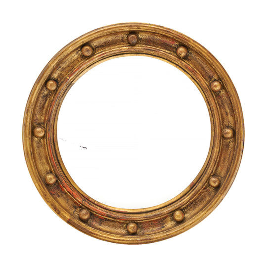 Convex French “Sorciere” Mirror