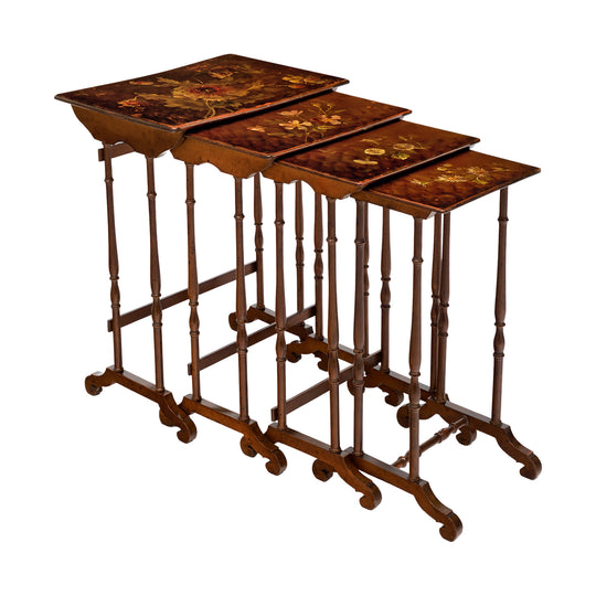 French Napoleon III Period Nesting Tables