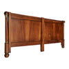 French Walnut Antique Headboard