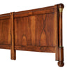 French Walnut Antique Headboard