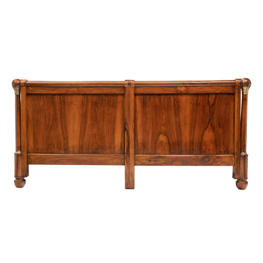 French Walnut Antique Headboard