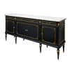 Grand Louis XVI Ebonized Buffet