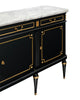 Grand Louis XVI Ebonized Buffet