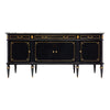 Grand Louis XVI Ebonized Buffet