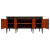 Grand Louis XVI Ebonized Buffet