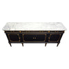 Grand Louis XVI Ebonized Buffet