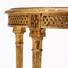 French Gold-Leafed Antique Gueridon