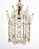 French Antique Crystal Lantern