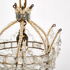 French Antique Crystal Lantern
