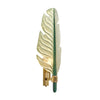 Murano Glass Green Leaf Sconces