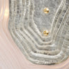 Murano Glass Pink and Silver “Macchie” Sconces, In Stock