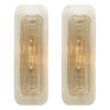 Murano Glass Smoked Sconces, In Stock