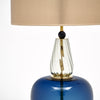Murano Glass Blue Sottsass Style Lamps, In Stock