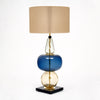 Murano Glass Blue Sottsass Style Lamps, In Stock