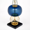 Murano Glass Blue Sottsass Style Lamps, In Stock