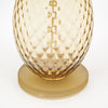 Murano Glass Pineapple Lamp, In Stock