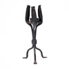 Diego Giacometti Style Iron Candlestick