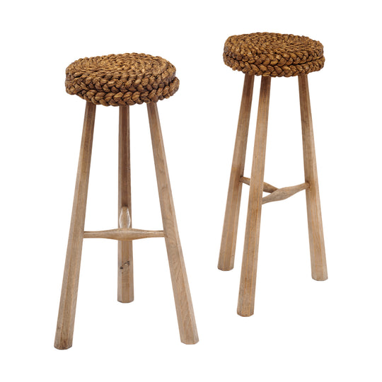 Vintage French Stools by Audoux Minet