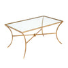 Brass Vintage French Coffee Table