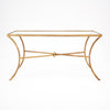 Brass Vintage French Coffee Table