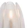 Paneled White Murano Glass Sconces, In Stock