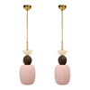 Pink Murano Glass Pendant Lights