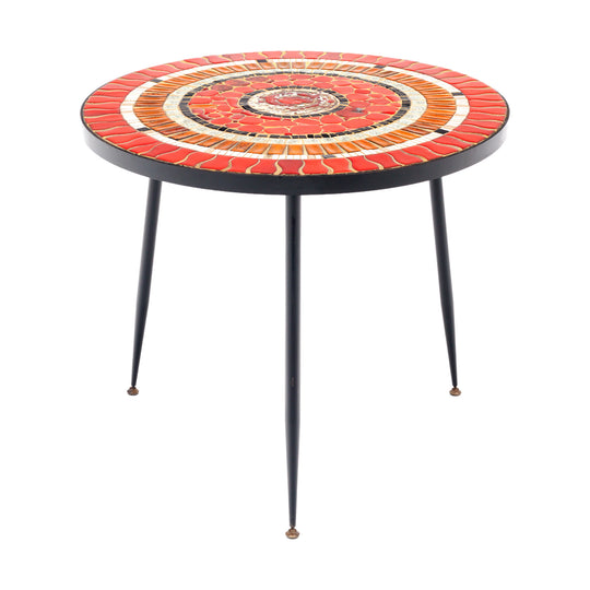 Period Mid-Century French Tiled Table