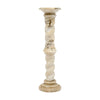 Italian Solomonic Antique Marble Pedestal
