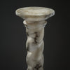 Italian Solomonic Antique Marble Pedestal