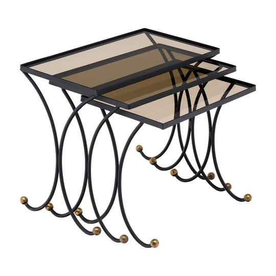 Period Mid-Century Modern French Nesting Tables