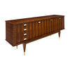 Period Mid-Century Macassar of Ebony Buffet/Enfilade