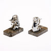 French Vintage Elephant Bookends