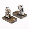 French Vintage Elephant Bookends